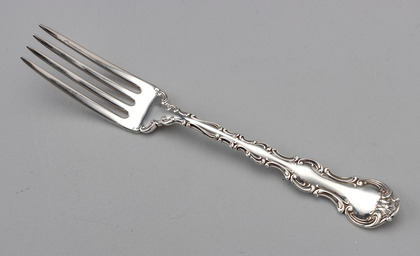 Gorham Sterling Silver Strasbourg Dessert Forks (Set of 6) - 1897
